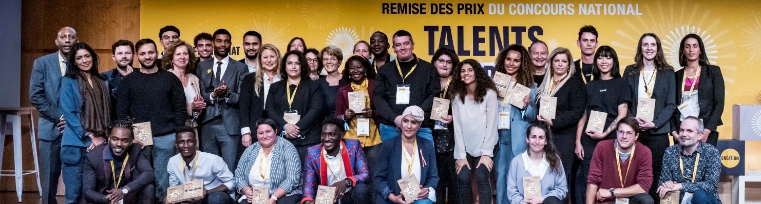 Remise des prix Talents des Cités édition 2021. 7 octobre 2021, ministère de l'économie, Bercy.