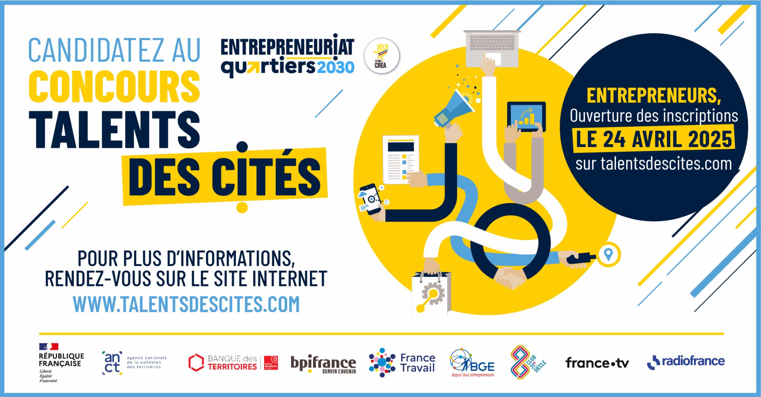 TALENTS DES CITES 2025 670x350px